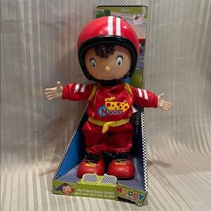 Noddy Racer Doll with Red Racing Suit